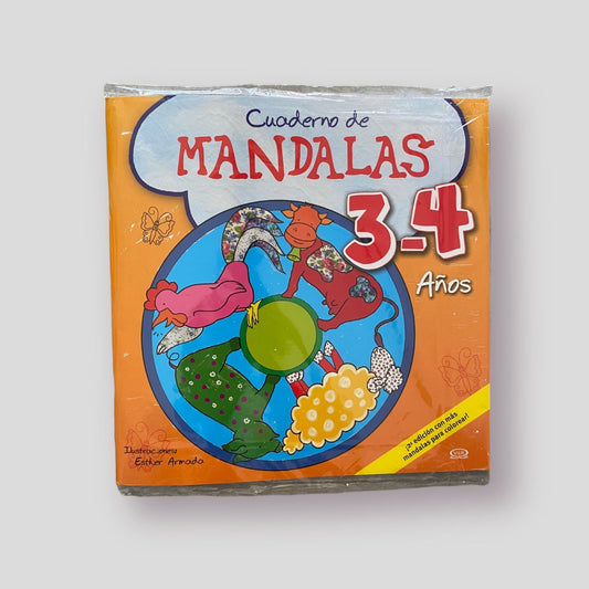 Cuaderno de Mandalas 3-4 AÑOS