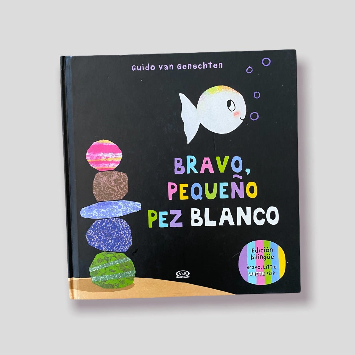 Bravo, pequeño pez blanco